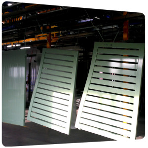portail aluminium barreaude thermolaquage 17 