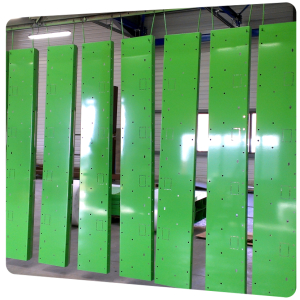 pieces industrielles acier thermolaquage poitou charentes qualicolor vert brillant