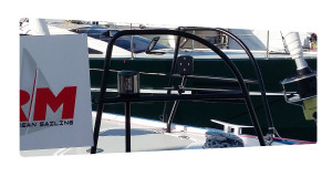 balcon noir voilier peinture poudre polyurethane la rochelle