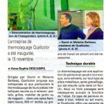 Presse – L’HEBDO de Charente-Maritime