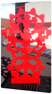 piece poisson lhoste rouge thermolaquage ile de re 17