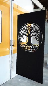 peinture laquage tole deco tole decoupee arbre metal acier galva alu inox 17 16 79 85