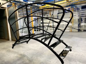 plastification passerelle inox thalasso piscine eau salee resistante immersion chlore la rochelle