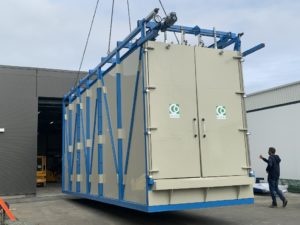 arrivée de la nouvelle machine de traitement de surface SurTec à La Rochelle nouvelle aquitaine
