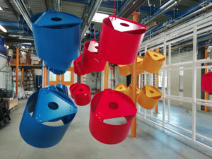 pièces industrielles métal peinture thermolaquage la rochelle nouvelle aquitaine