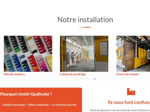 Actu Qualicolor 2025 : les semaines d'ouverture, 3 qualifications : Alstom / Thales / Saft, et un site internet mis à jour